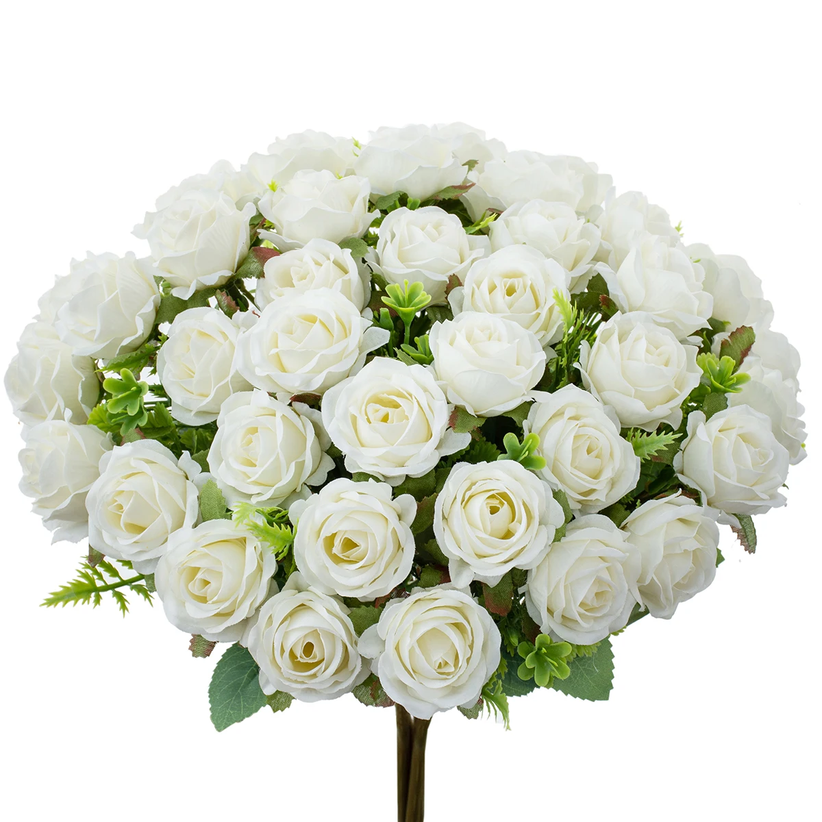 Pastorale Kunstblumen Rosen für Zuhause Festliche Party-Arrangements Weihnachtsdekoration Hochzeitsstrauß Zubehör Geschenk