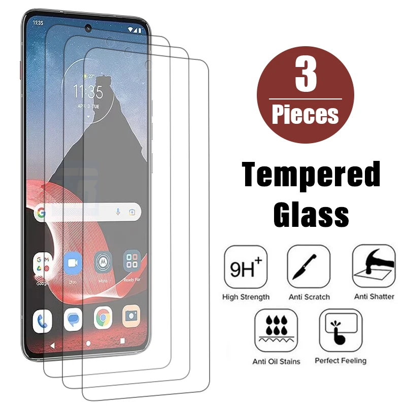 

1-3Pcs Tempered Glass For Motorola ThinkPhone G10 G20 G30 G50 G31 G41 Screen Protectors Moto Edge 30 Neo E20 E30 E40 E22 E32 E13