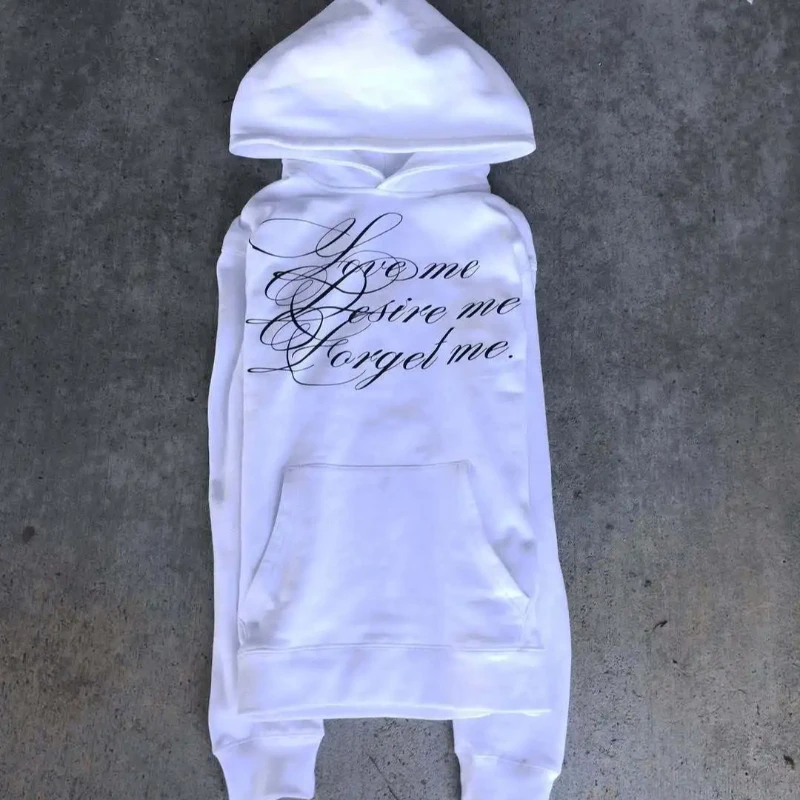 American street commuting dopamina feminino bolso hoodies vintage hip hop casaco simples carta impressão casual manga comprida pulôver