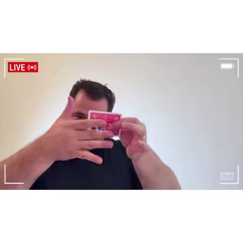 Mickael Chatelain Gimmicks One By One Poker Deck Magic Tricks Gimmicks Illusions Professional Magician Magia Props Funny