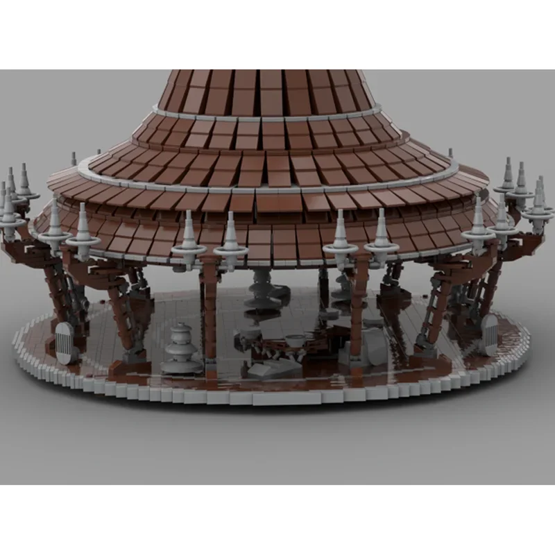 شعبية ستار فيلم Moc قوالب بناء بيت شجرة الانتقام نموذج التكنولوجيا وحدات الالعاب العملاقة لتقوم بها بنفسك مجموعة الجمعية هدية الكريسماس