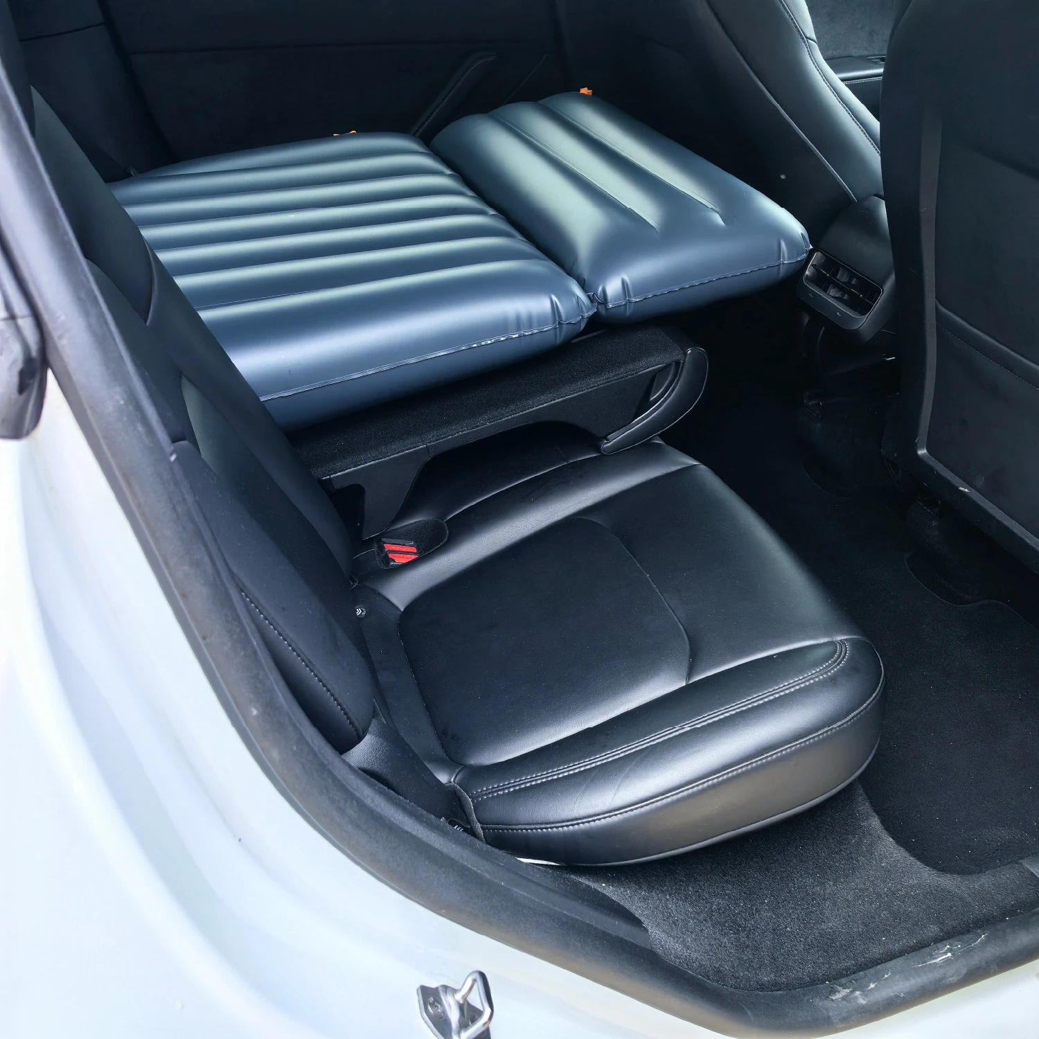 Trunk Air Mattress for Car Camping Slope-Leveling Design Compatible for Tesla & Other Vehicles with Angled Trunk Floors view 6