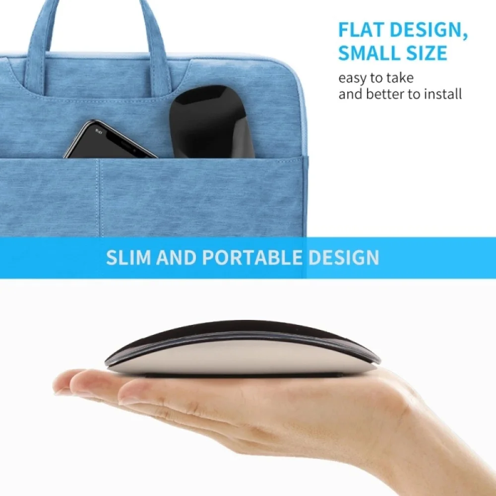 

Wireless Design Ultra-Thin Magic Mouse Bluetooth 5.0 Wireless Mouse Silent Multi Arc Touch Mice For Laptop Ipad Mac PC Macbook