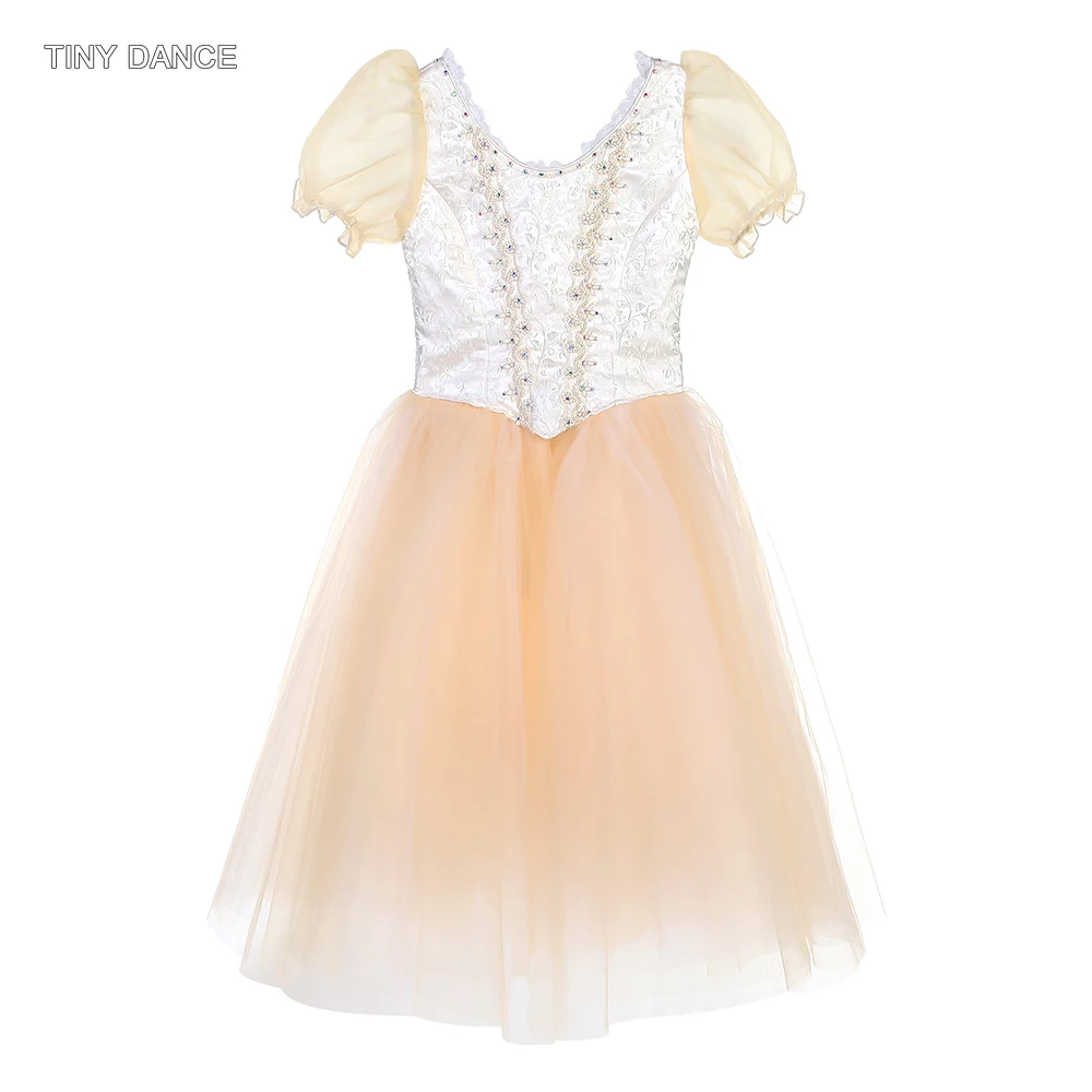 

Ivory Professional Romantic Tutu with Hook Back Design Girls Customzied Ballet Dance Tutu Theather Costumes Performance Tutus