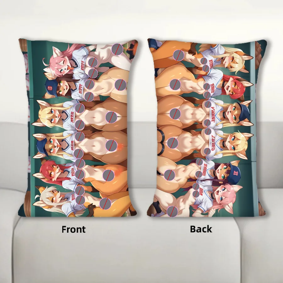 

Dakimakura Anime Foxmen Baseball Team Sofa Cushion Body Pillow Cover Double Side Print Bedding Throw Pillow Case