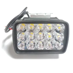 Fari a LED lampade 12V 24V 36V 48V 60V 72V luce di lavoro all'aperto Scooter moto faretto esterno faro della bicicletta