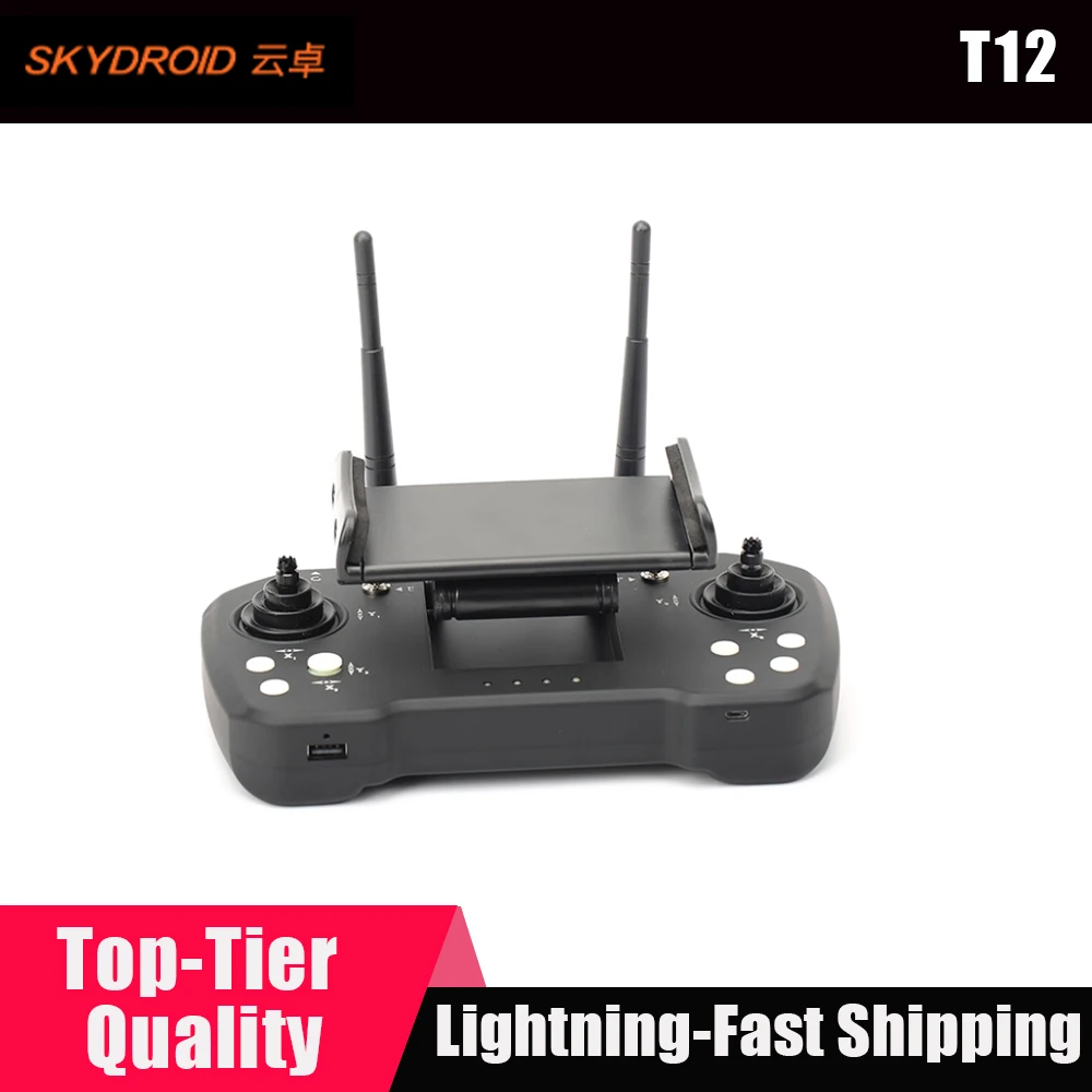 Skydroid T12 2.4GHz 12CH Remote Control With R12 Receiver/Mini Camera/20km Digital Map Transmission For Plant Protection Machine