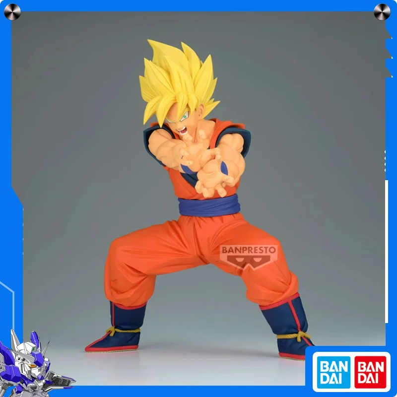 

Bandai Action DRAGON BALL GROS Figures Model Shock Wave Modeling Son Goku Genuine Anime Peripheral Model Sculpture Japan Bandai