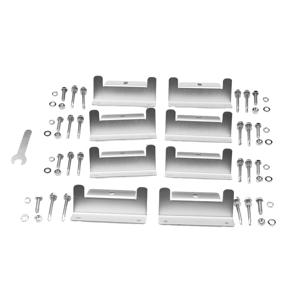 Easy And Convenient Holder Aluminum Compatibility Secure Roof Installation Sturdy And Secure Roof Installation