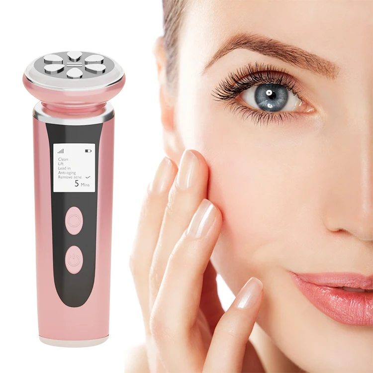 Instrumento de beleza profissional para cuidados com a pele facial, Rf Microder, apertando produtos do cuidado, levantar EMS levantamento, uso doméstico