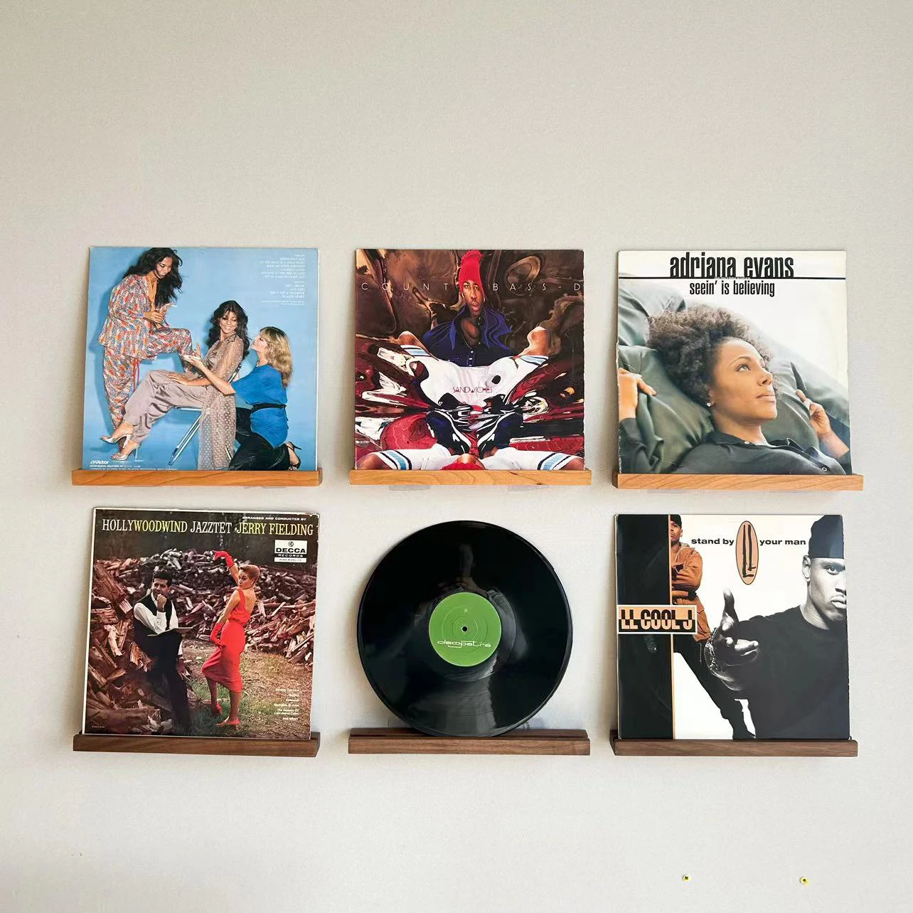 

Подставка для виниловых пластинок из массива дерева и стеллаж для хранения — черный орех, вишня, бук, твердый клен, полка для сбора пластинок без шпона