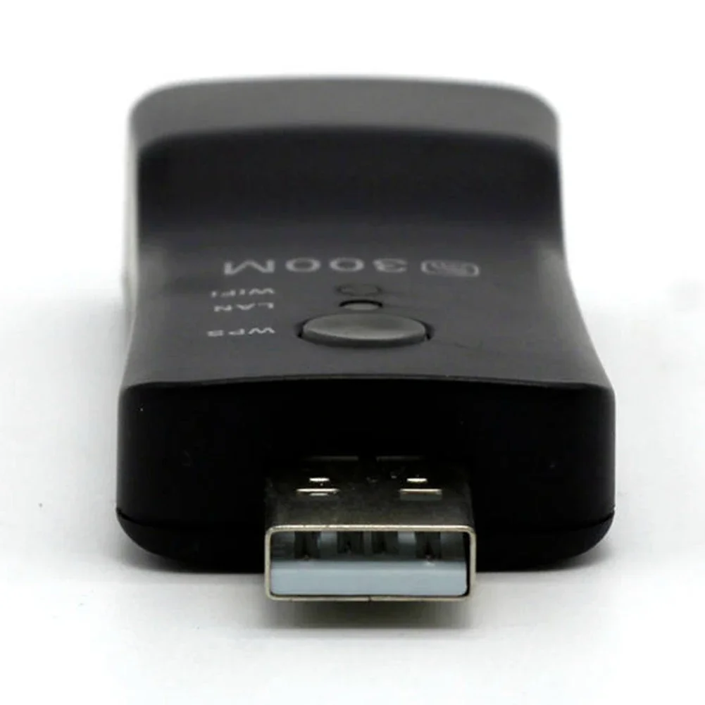 300Mbps USB واي فاي مكرر إشارة موسع 802 11n محول الشبكة اللاسلكية مع وضع WPS للتلفزيون الذكي ومشغلات الشبكات #4