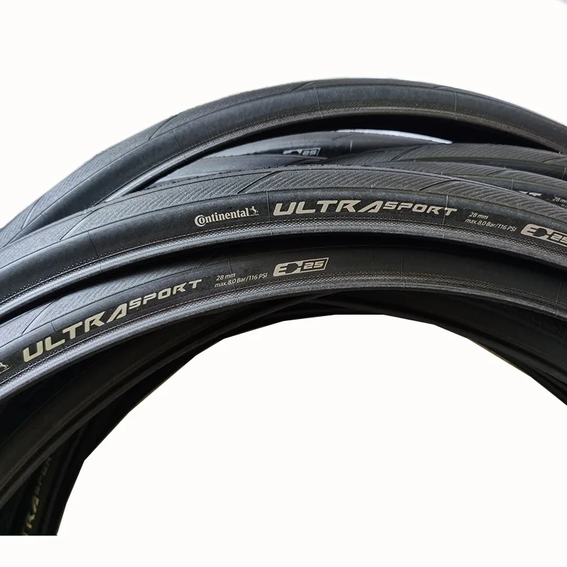 Continental Ultra Sport III Bicycle Road Tire 700 x 25C 28C 32C ULTRASport No Folding Bike Bald Tyre Wire Bead Tire 180 TPI