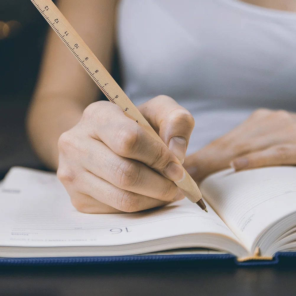 

20 шт., шариковые ручки для деревообработки, плотниковая линейка, маркер, строительные ручки для рисования, черные чернила, профессиональное использование, линейка для работы по дереву, ручка