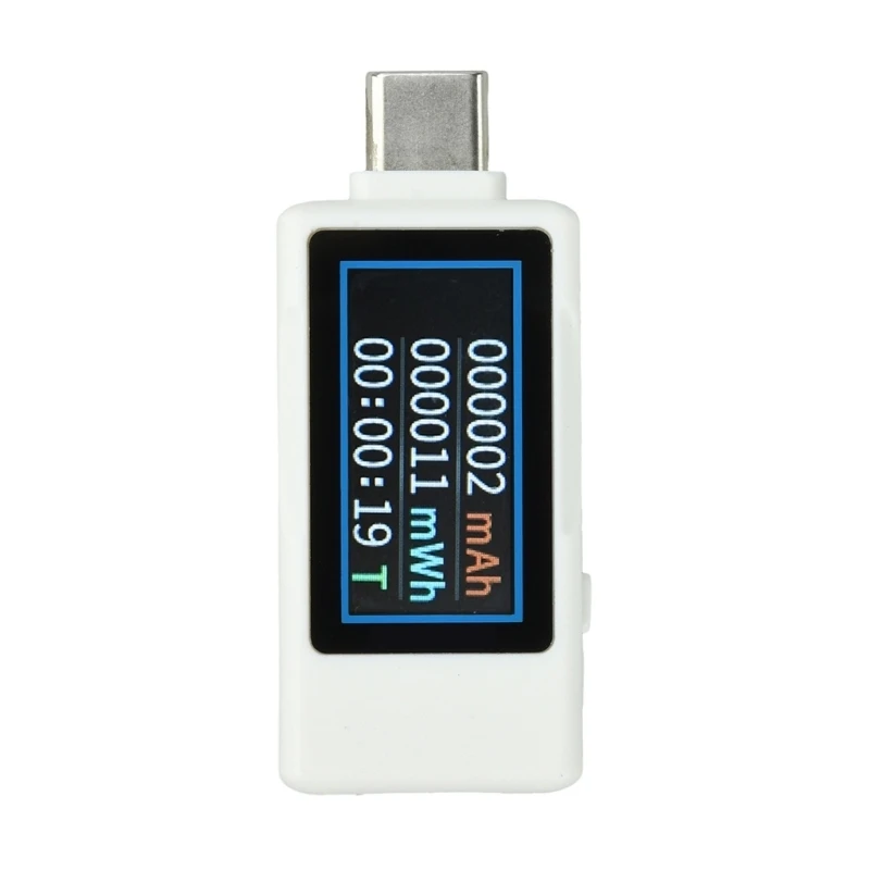 Current and Review Tool with Screen for Repair Work, Charging Data Reader for Cable Review, Capacity Display, and Y5GB