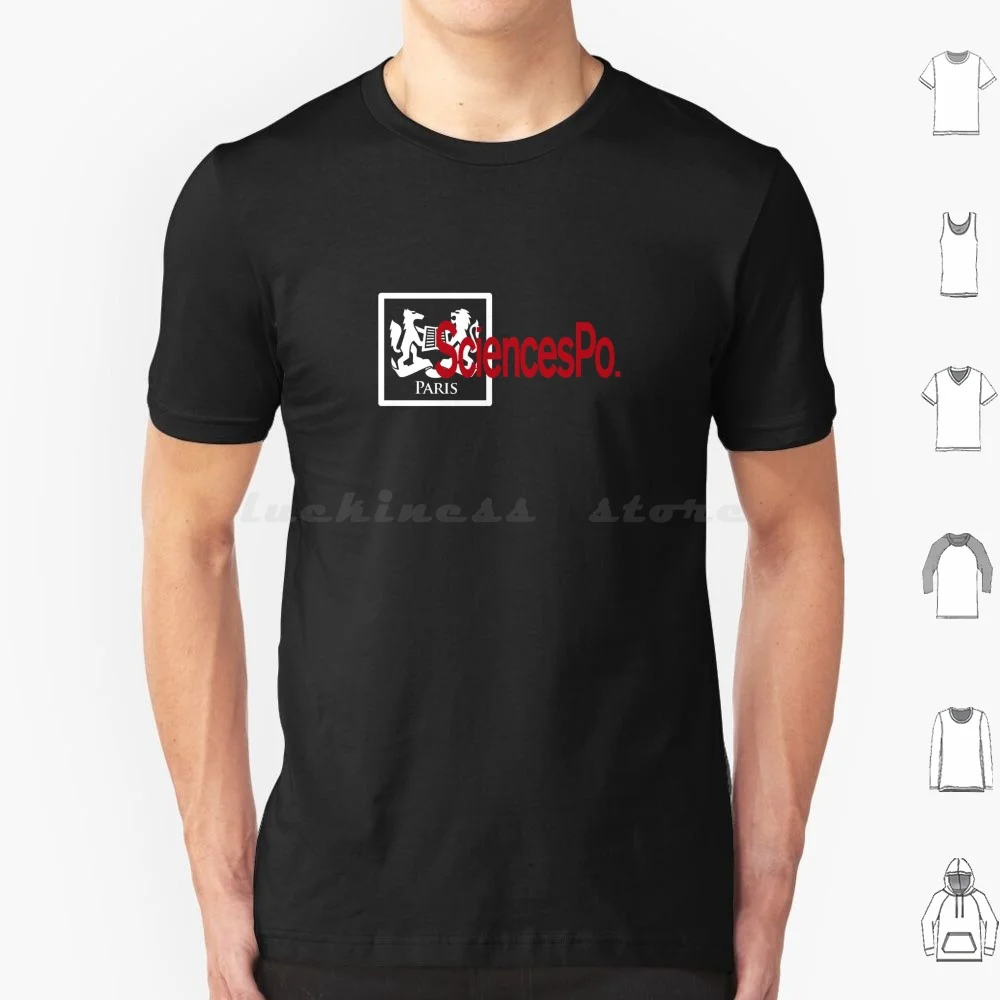 Camiseta del Instituto de Estudios Políticos de París, talla grande, 100% algodón, para torneos deportivos, juegos de hockey sobre hielo