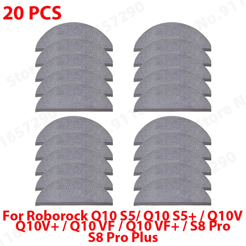 Onderdelen en accessoires geschikt voor (Roborock Q10 S5 / Q10 S5+ / Q10 VF / Q10 VF+ / Q10V / Q10V Plus / S8 Pro / S8 Pro Plus)