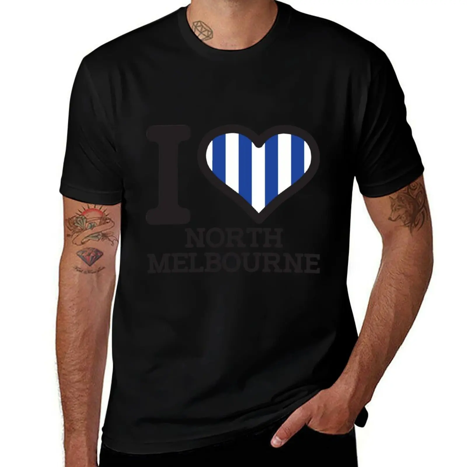 I love North Melbourne” AFL _amp_ AFLW Inspired Apparels, Merchandise, s, Leggings, Skirt, M T-Shirt
