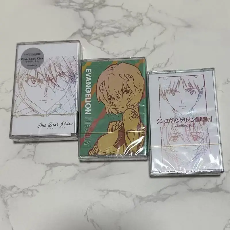 Cassette de Evangelion One Last Kiss, Cassette de Anime Japonés para Fans, Banda Sonora de EVA, Música Coleccionable Vintage, Envío Gratis