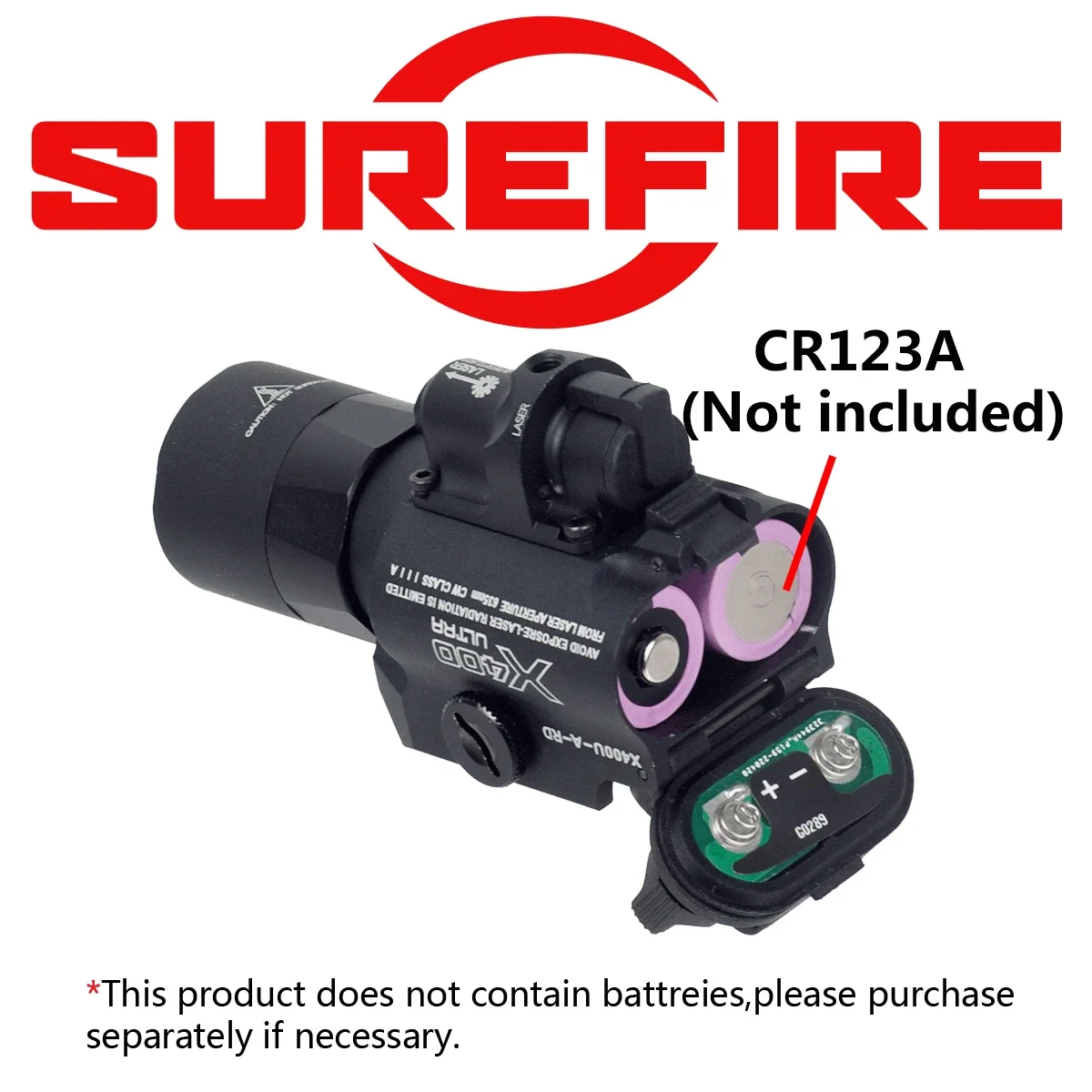 SureFire X300-X400 Ultra – Linterna táctica interruptor remoto dual - imagen 4