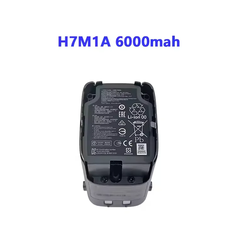 100% NIEUW Voor Roborock H6/H7 stofzuiger accessoires lithiumbatterij H6M1A/H7M1A hoge capaciteit batterij
