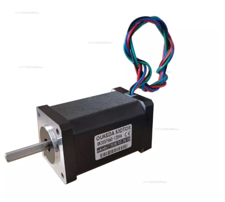 35BYGH60 stepper motor with high torque of 0.51Nm and 60mm extension. 1.2A