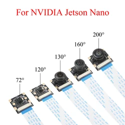 1*For Jetson Nano NVIDIA IMX219 72°/120°/130°/160°/200° wide-angle camera 8MP with night vision function and infrared fill light
