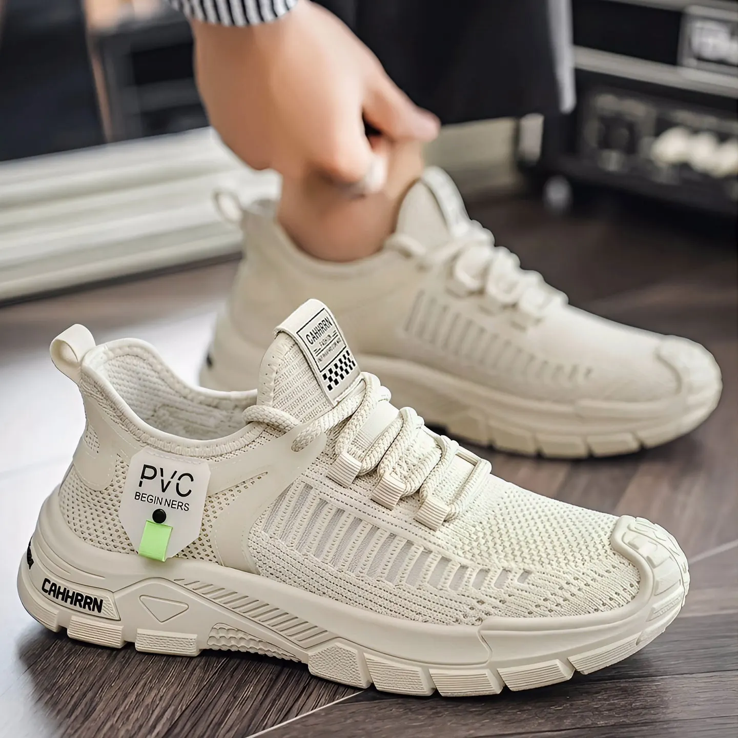 2026 Summer New Men Breathable Casual Cloth Shoes, All-match Anti-slip Wearable Sock Shoes, Lightweight Casual Sports Shoes