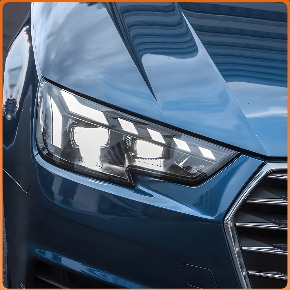 

Светодиодные проекционные линзы для передних фар Audi A4 2017-2019, высококачественные аксессуары для модернизации автомобильной оптики, установка Plug and Play.