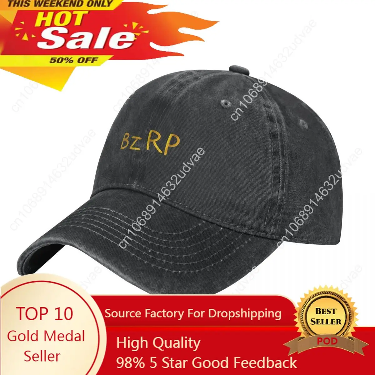 

Bizarrap Cap(BZRP) Cap Cowboy Hat new hat Ball cap men hats Women's