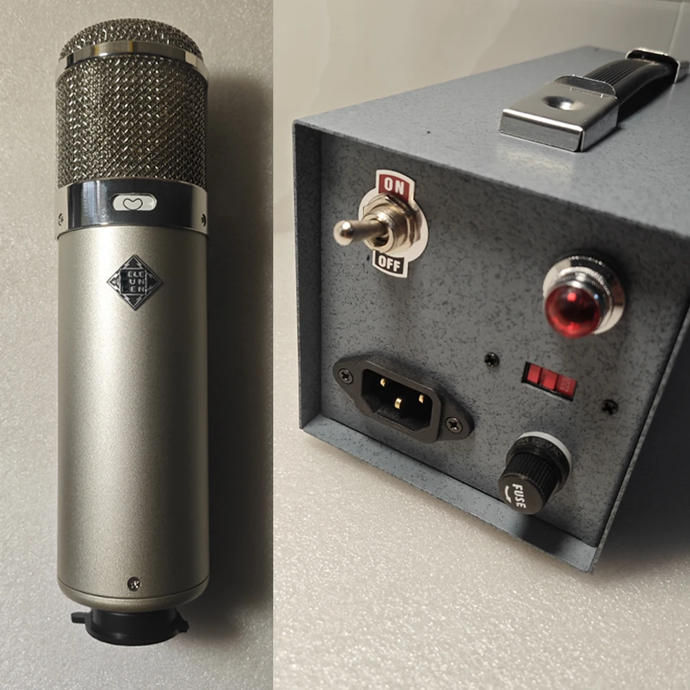 

Высококачественный направленный микрофон-трубка DIYU-47 в форме сердца, подходящий для профессиональных студий звукозаписи в качестве микрофона для записи.