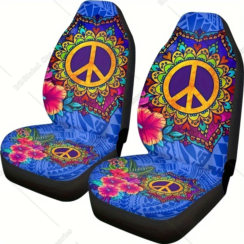 Rose of Peace Car Seat Covers for Cars Car Seat Covers with Washable Vehicle Bucket Seat Cover Made to Fit Most Truck Van SUV
