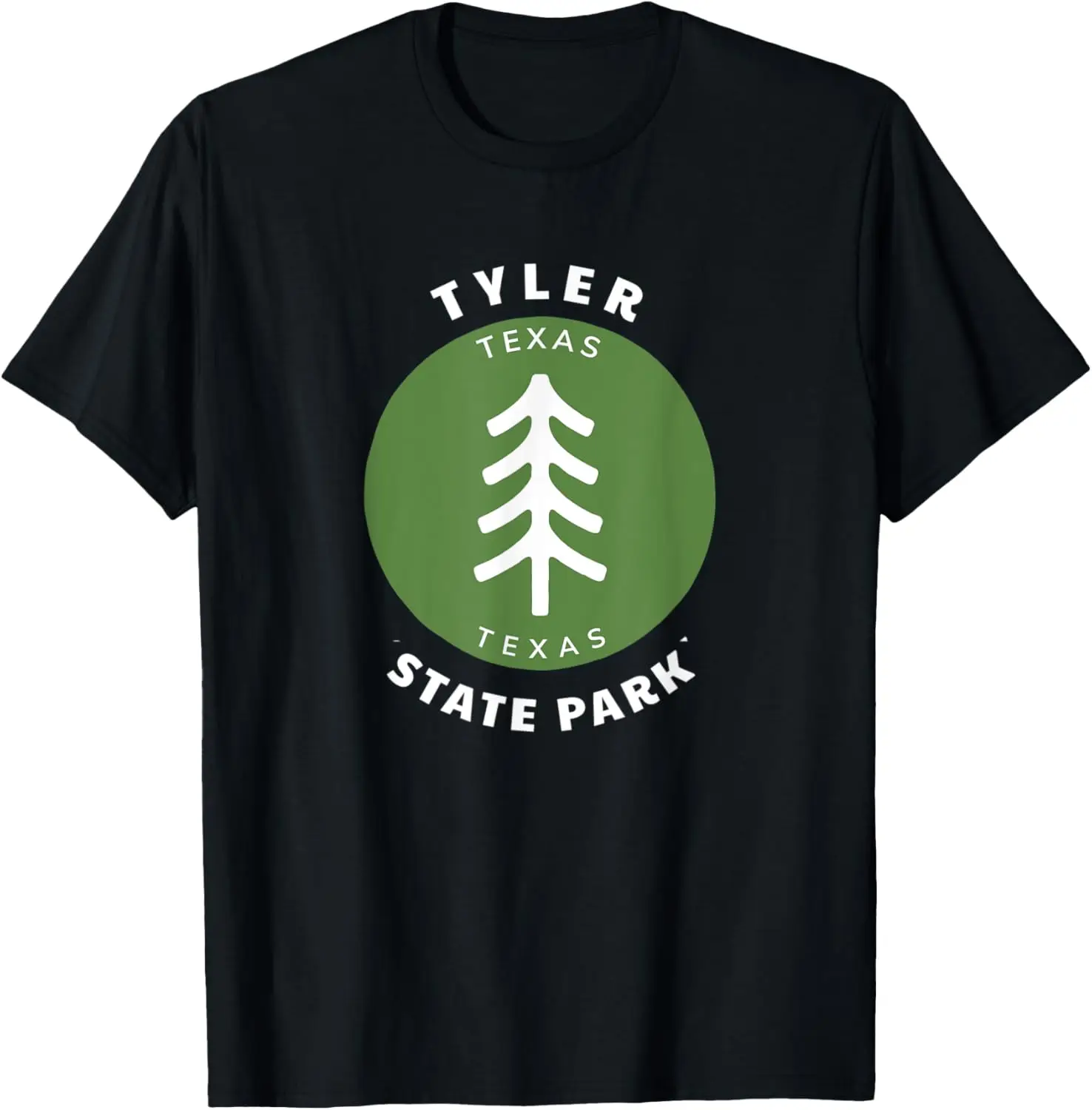 

Сувенирная футболка Tyler State Park Texas TX Tree Vacation