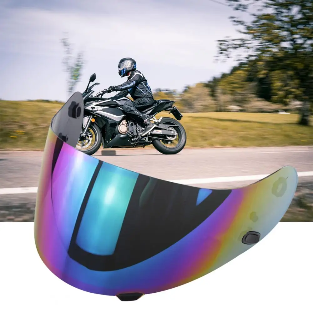 

Motorcycle Helmet Shield Windproof UV Protection PC Heat Resistant Helmet Visor Lens For CS-15/TR-1/FG-15/HS-11/FS-15/FS-11