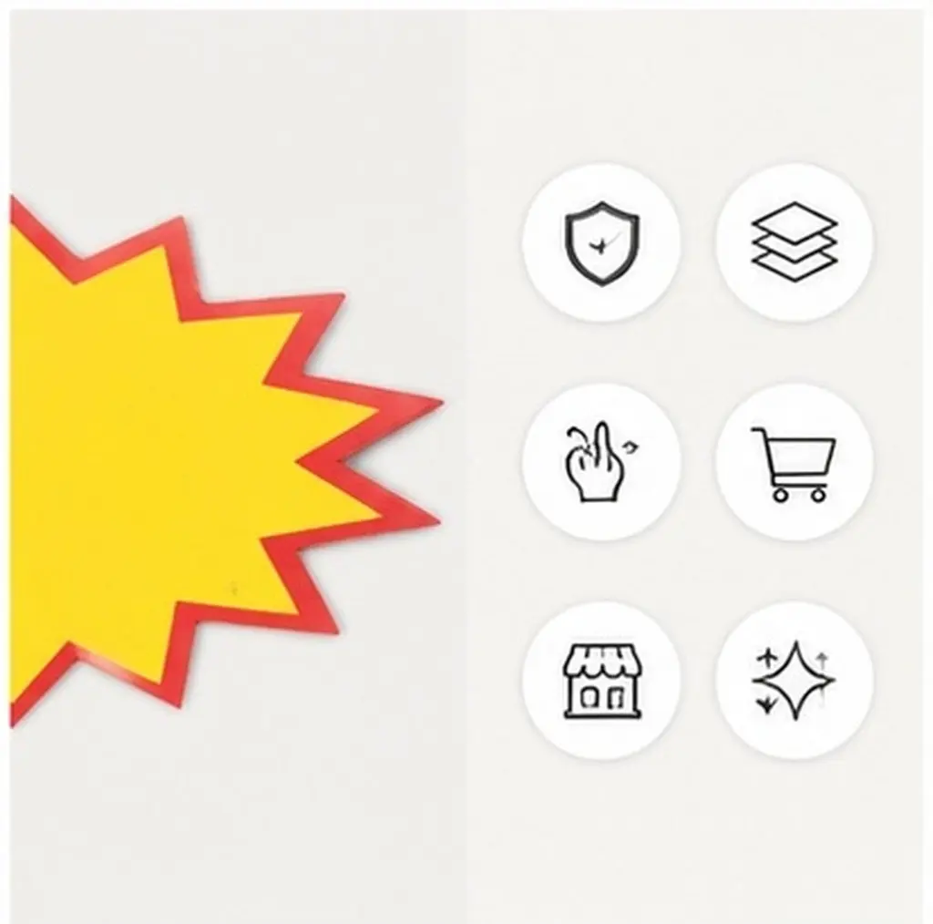 300 pcs Paper Price Tags for Supermarket, Grocery Store, Vegetable Market & Retail Shop – Blank Adhesive Labels