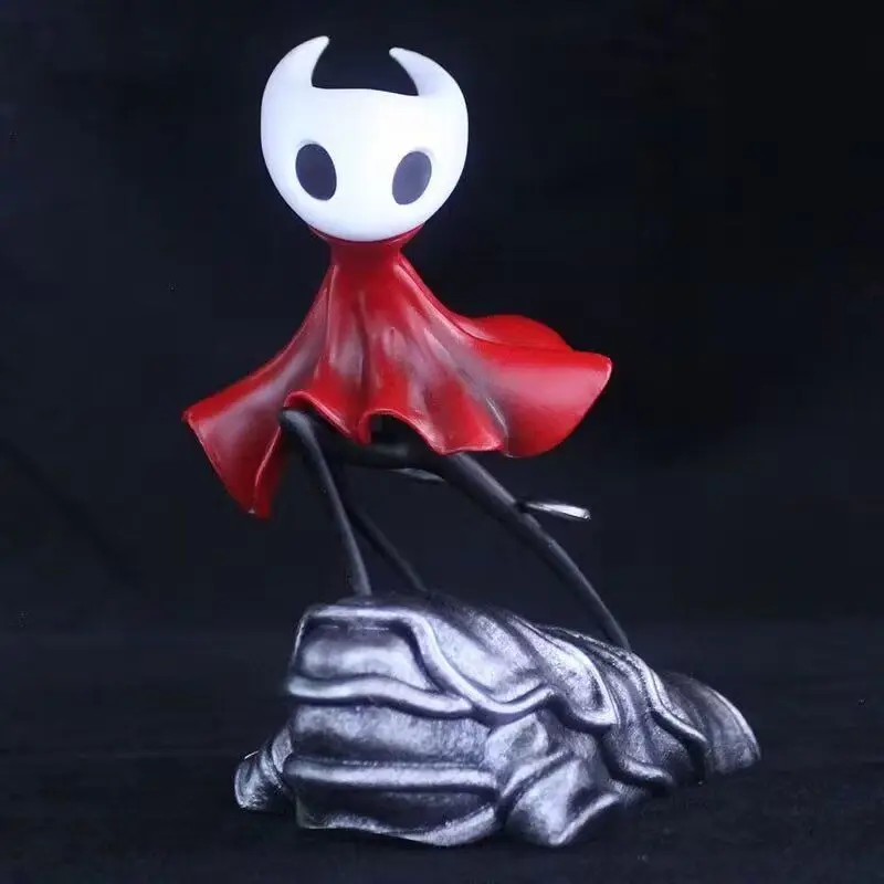 GORĄCY!!! Hollow Knight Trzej Szermierze zestaw do samodzielnego montażu, modele na biurko, dekoracje podwozia, wykwintne figurki, modny prezent dla chłopców