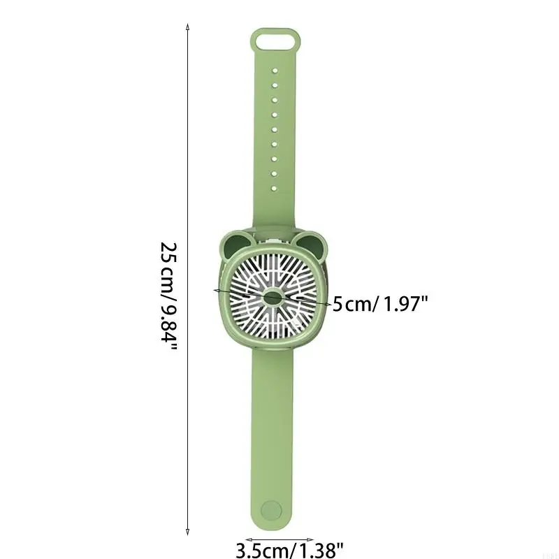 L8RE Перезаряжаемые ленивые спортивные носимые вентиляторные детские наручные часы-холодильник для путешествий на открытом