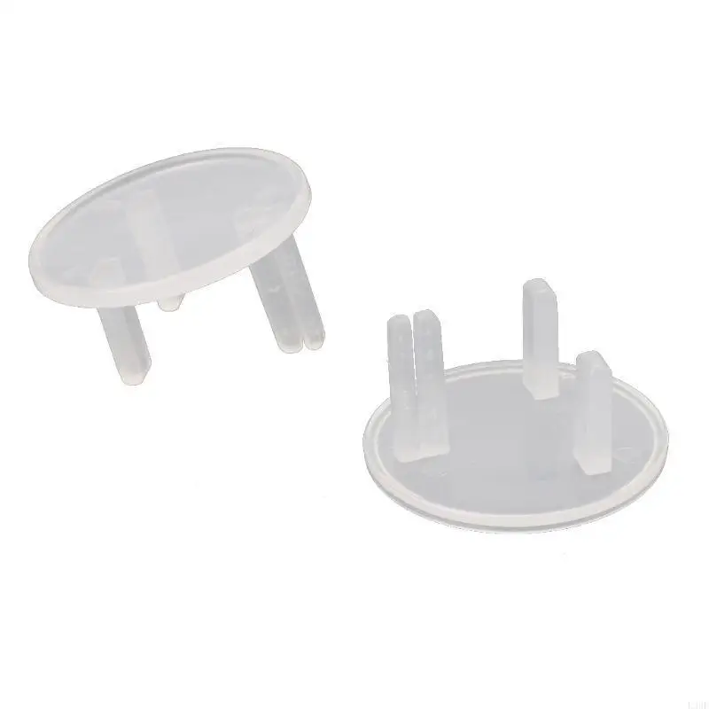 

L38E 10x Outlet Covers Baby Proofing Socket Protectors Child Safety Plug Caps GBR Safety Improved Outlet Cap