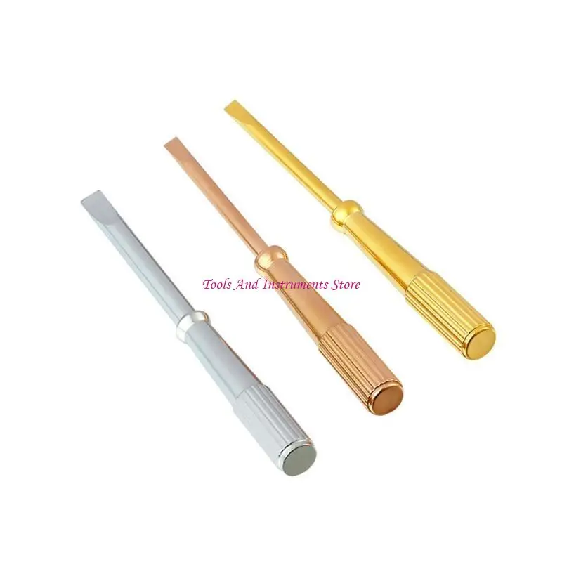티타늄 스틸 스크루 드라이버 뱅글 브레이슬릿 용 플랫 스크루 드라이버 드라이버 3 C C7AC