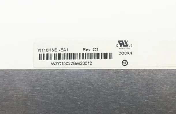 

N116HSE-EA1 11.6'' IPS Laptop LCD Screen Matrix 1920*1080 EDP 30 PINS