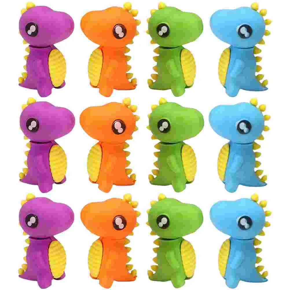 48 Pcs Toddler Toys Animals for Kids Dinosaur Eraser Mini Dinosaurs Holiday Erasers