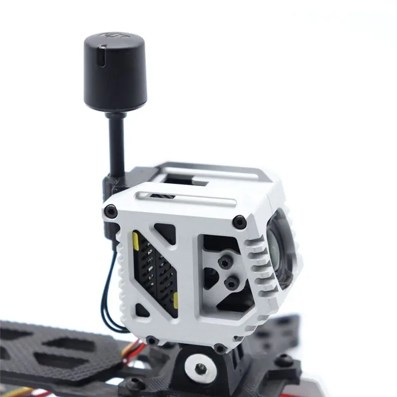 DT98 Camera CNC Holder for DJI O3 Air for Unit Fixed Bracket, Aluminum Alloy Mount for FPV Racing Drone Frame Kit