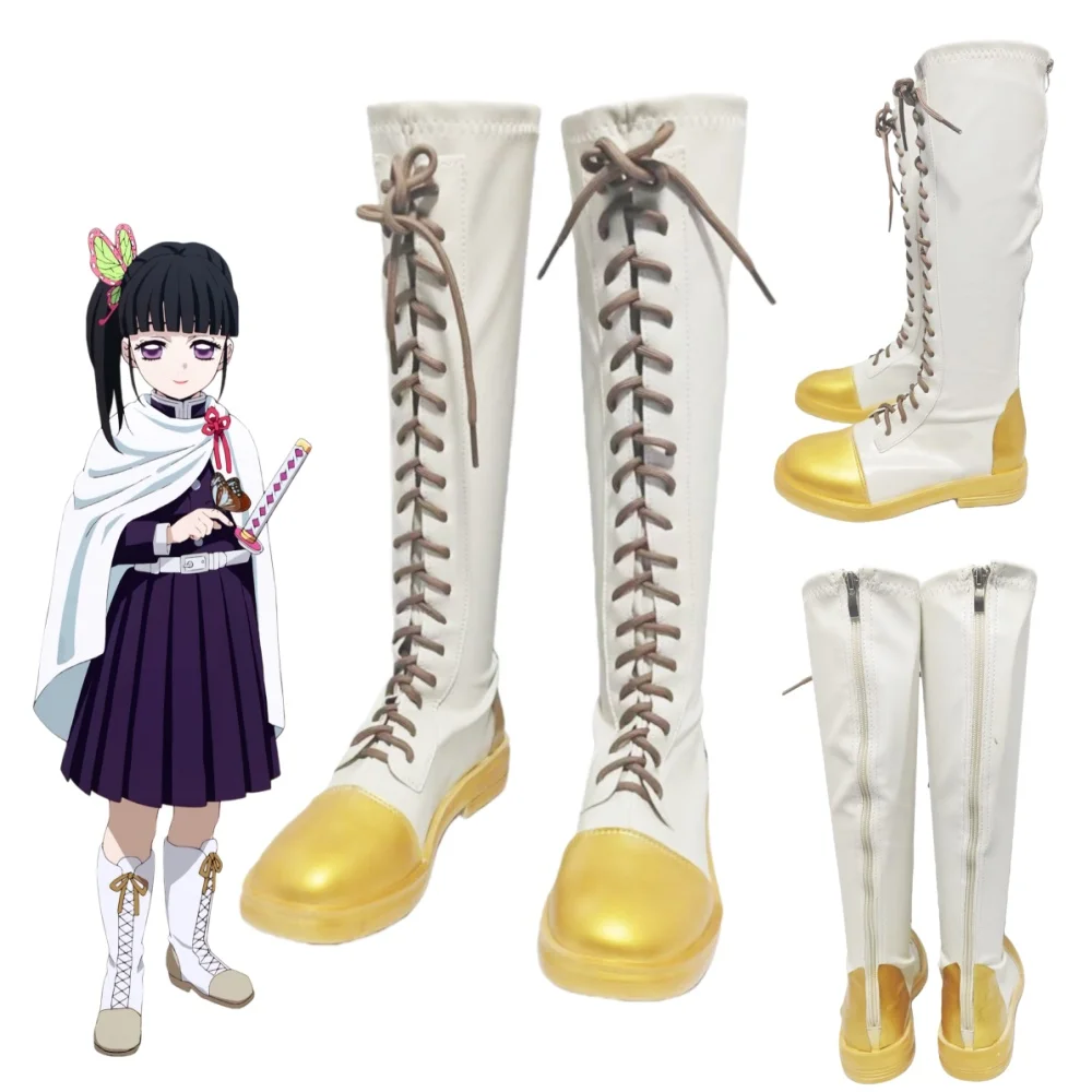 Zapatos de Cosplay de Tsuyuri Kanao, Accesorios de Anime de Tsuyuri Kanao, Accesorios para Disfraces de Halloween para Hombre y Mujer