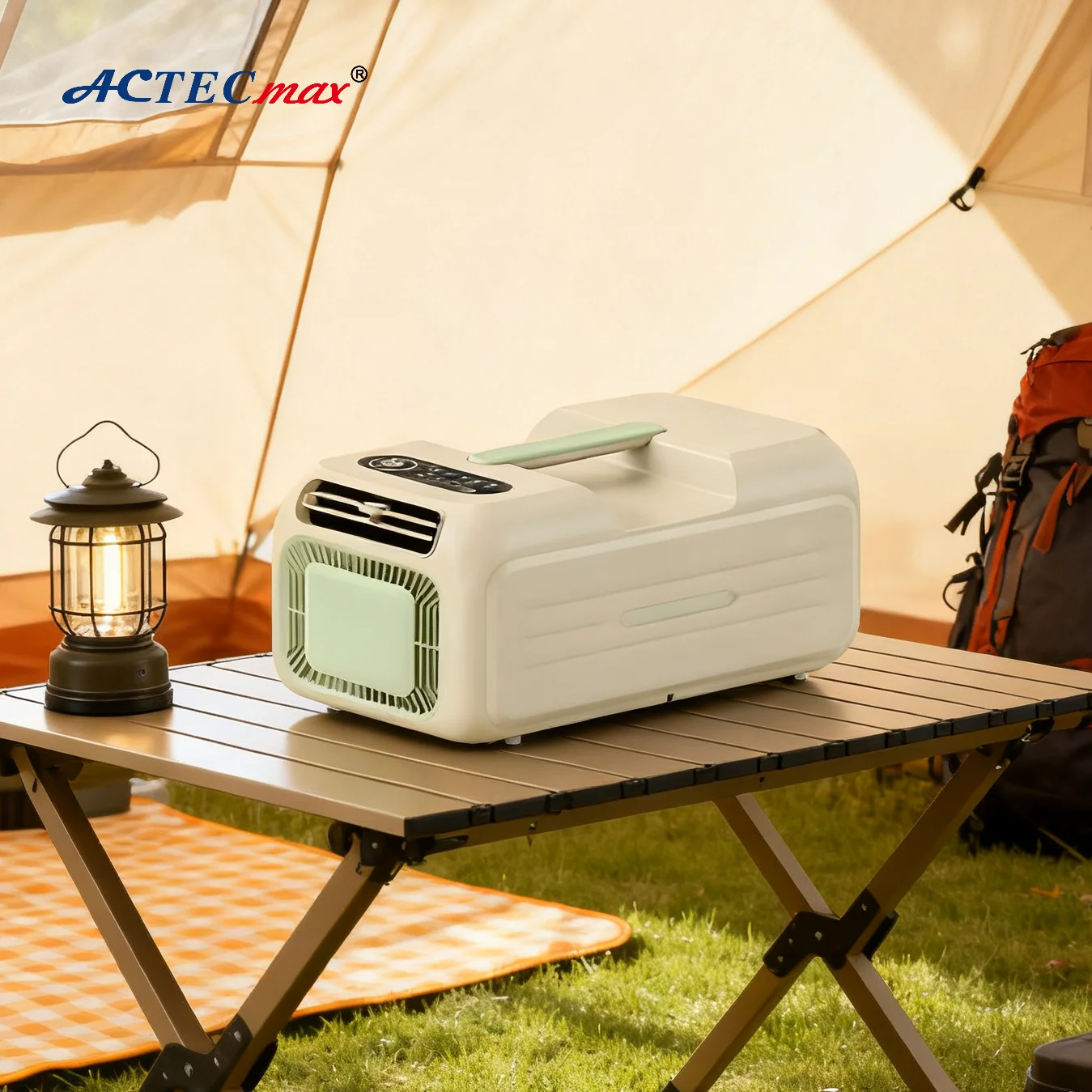 

ACTECmax Single Cooling Portable Air Conditioner AC.699.018 No Drainage 420W 220V 110V Mobile AC for Camping Tent Household Use