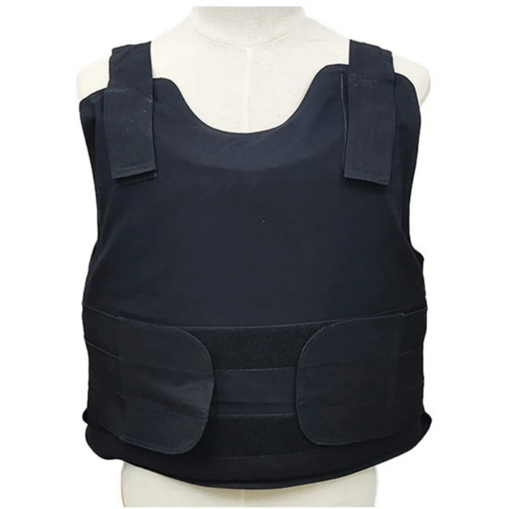 Black Soft Aramid IIIA Police  Bulletproof Vest