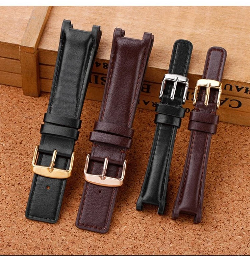 High Quality Genuine Leather Watchband For G-UCCI G-C YA1332 1333 1335 Bracelet Men Women Notch 16mm 20*12mm 22*14mm Watch Strap