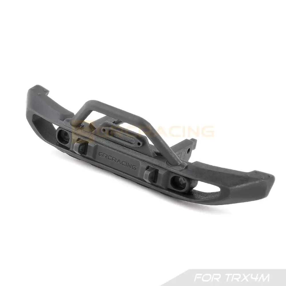 For Rc Crawler Car 1/18 Traxxas Trx4-m Bronco Trx4m Upgrade Accessories Front Bumper 3d Printing