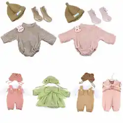 Doll Clothes for 55cm Dolls 22inch Doll's Clothing Sweater Dress Overall DIY Toy Dolls Outfit for Dolls Clothes Accessories