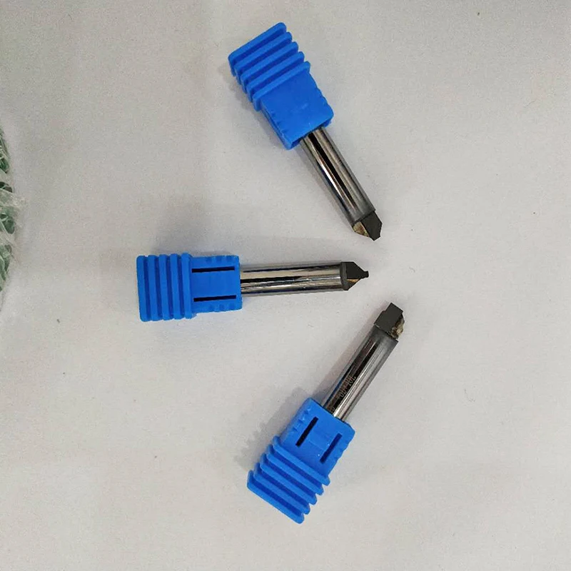 High Gloss PCD Combination Milling Cutter 2-Way Chamfering CNC Diamond Cutting Tool for Copper PC ACrylic with ODM OEM Support