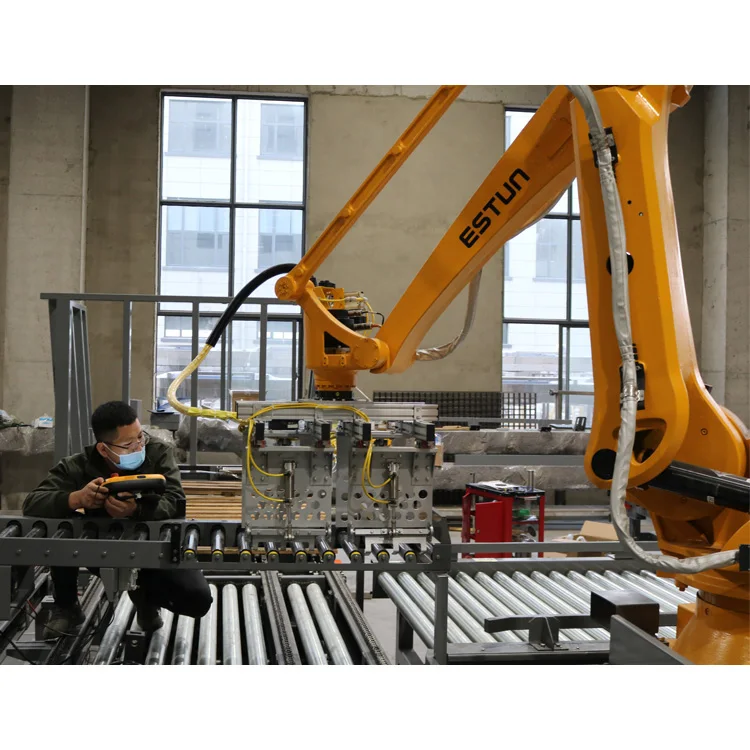 Linha automática do equipamento da paletização do preço da máquina de paletização do sistema, linha de embalagem do paletizador do saco
